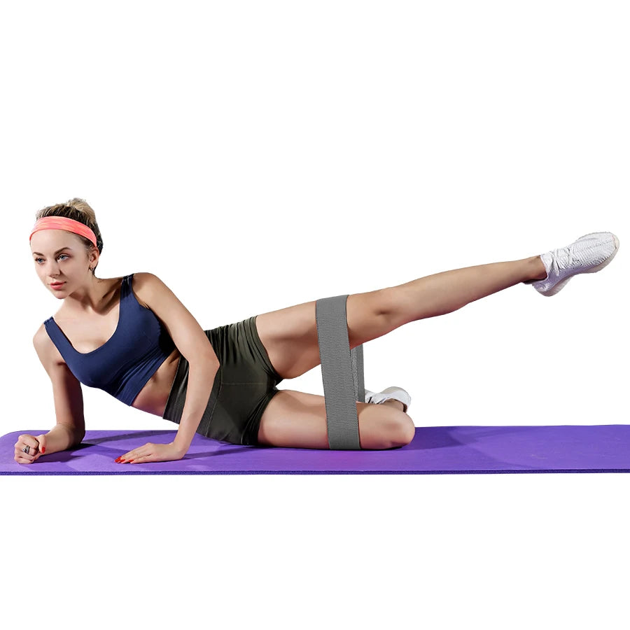 Fabric Resistance Hip and Glutes Workout Bands