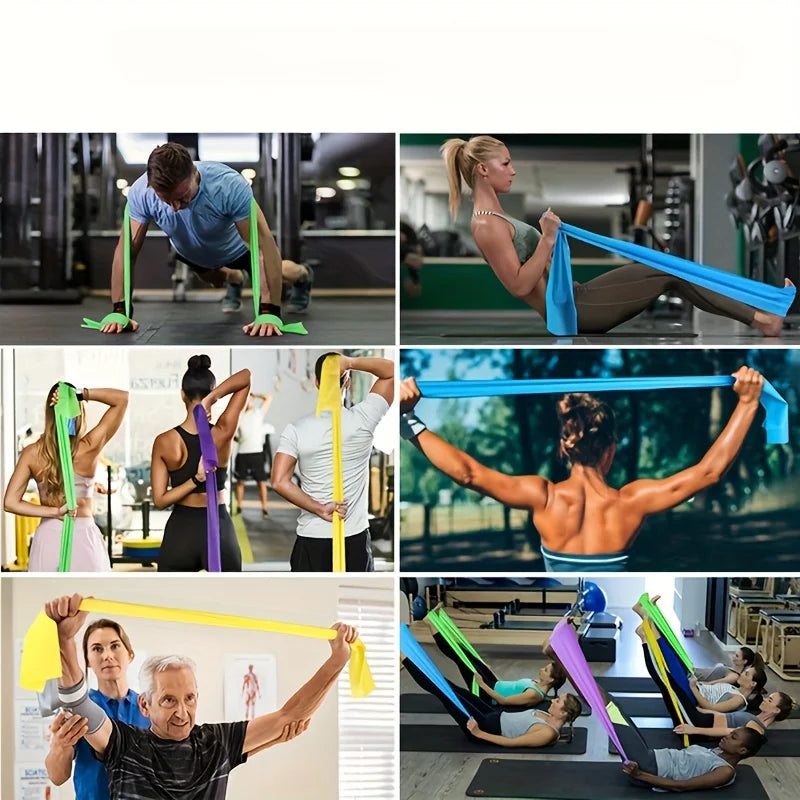 Yoga Resistance Bands with 4 Resistance Levels