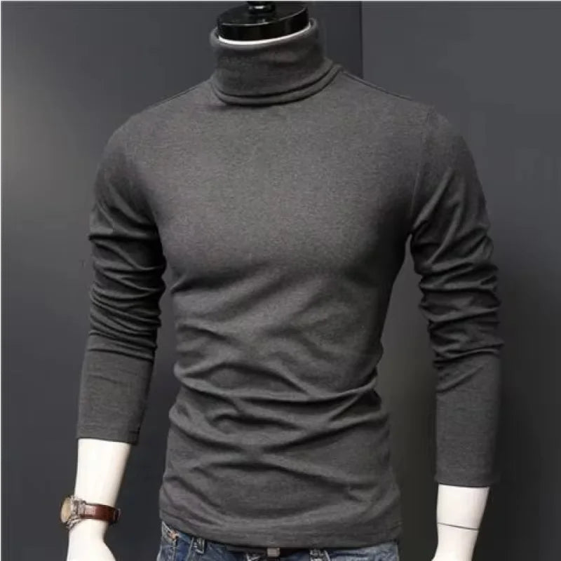 Winter Thermal Underwear Men High Collar