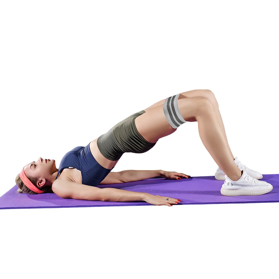 Fabric Resistance Hip and Glutes Workout Bands