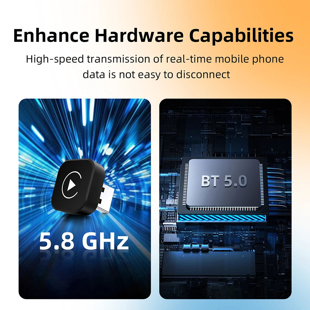 2in1 Wireless CarPlay Wireless