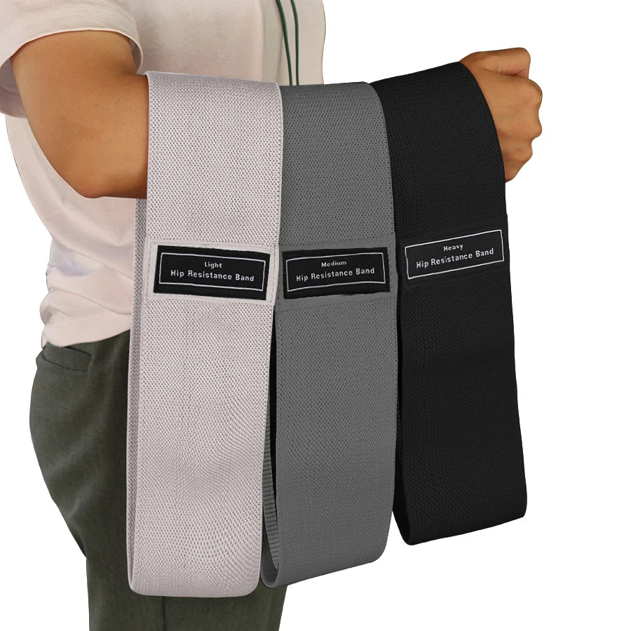 Fabric Resistance Hip and Glutes Workout Bands