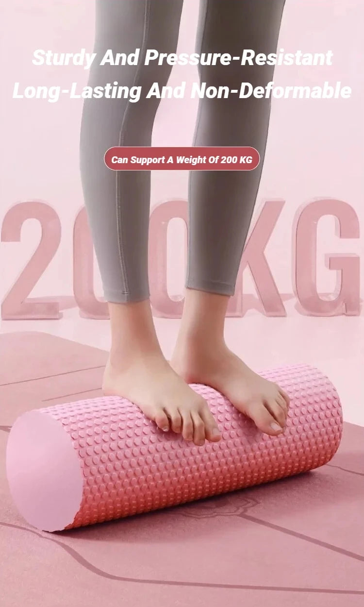 Hexagonal EVA Foam Yoga Roller