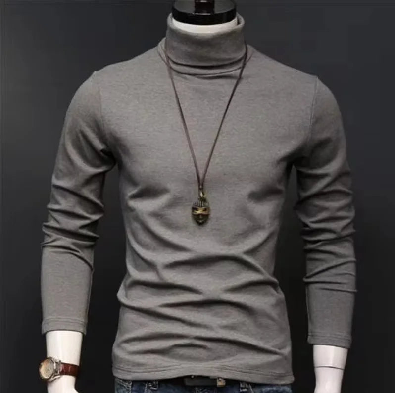 Winter Thermal Underwear Men High Collar