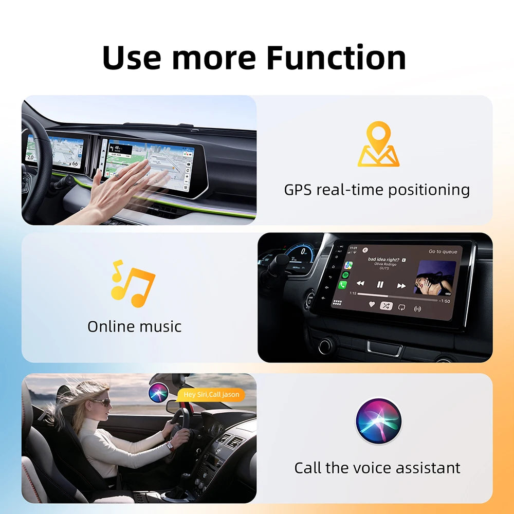 2in1 Wireless CarPlay Wireless