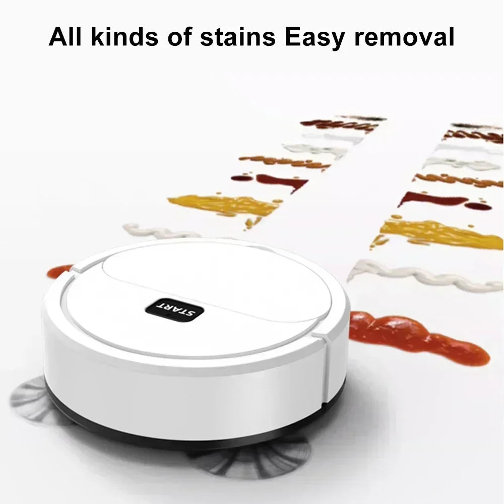 Fully Automatic Sweeping Robot Sweep Vacuum Cleaner Mopping Intelligent 3 In1 Sweeper