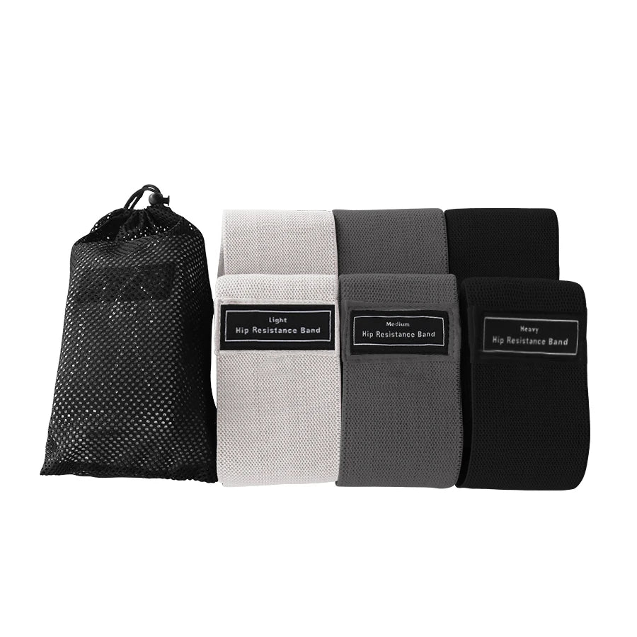 Fabric Resistance Hip and Glutes Workout Bands