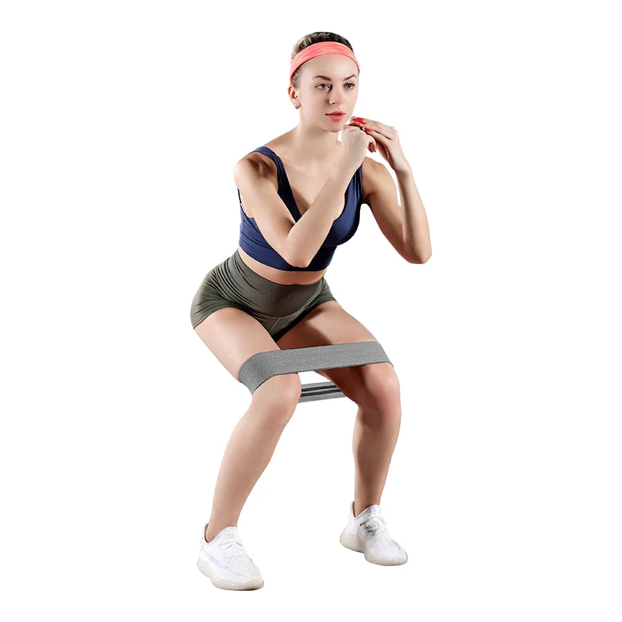 Fabric Resistance Hip and Glutes Workout Bands
