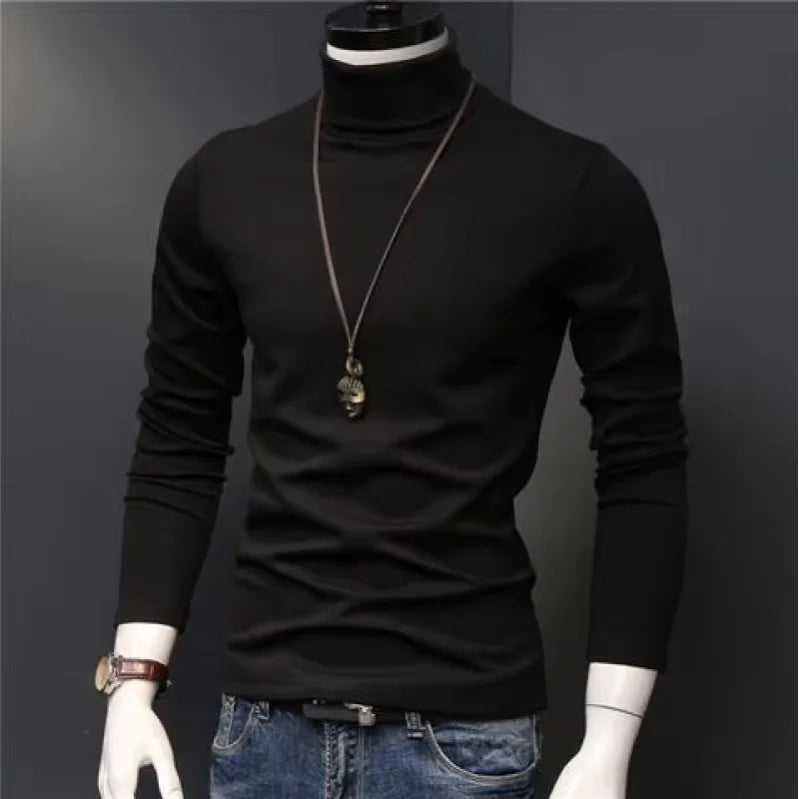 Winter Thermal Underwear Men High Collar