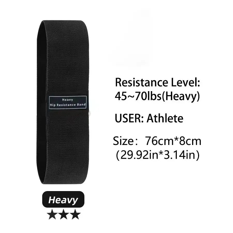 Fabric Resistance Hip and Glutes Workout Bands