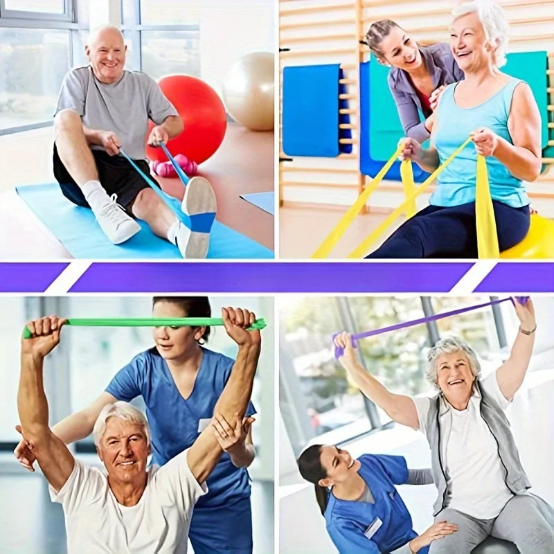 Yoga Resistance Bands with 4 Resistance Levels