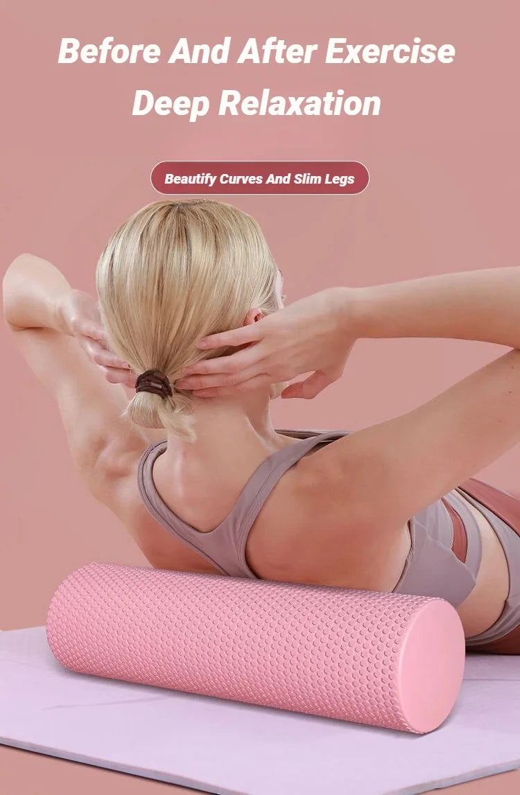 Hexagonal EVA Foam Yoga Roller
