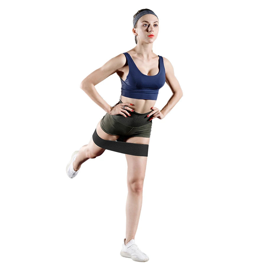 Fabric Resistance Hip and Glutes Workout Bands