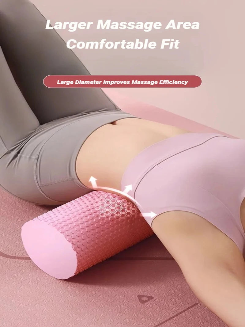 Hexagonal EVA Foam Yoga Roller
